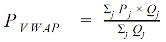 VWAP formula 2